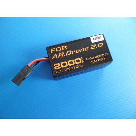 Batterie neuve compatible 11.1 V 2000 mAh pour Parrot AR.Drone 2.0