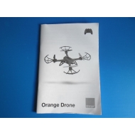 Notice papier Drone Orange