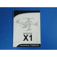 Notice papier Drone JJRC X1